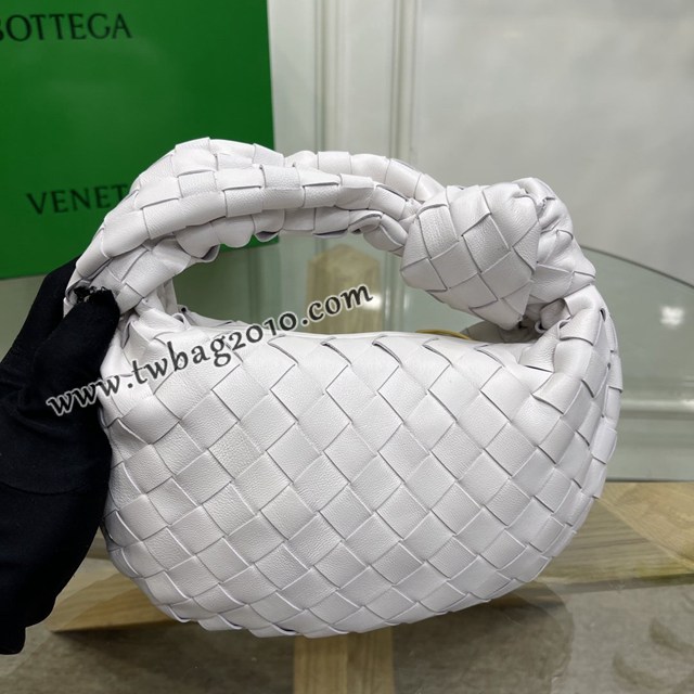 Bottega veneta高端女包 98080小號 寶緹嘉最新編織打結圓形hobo包 BVjodie新版本2代羊皮手工編織手腕包  gxz1372
